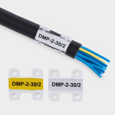 Держатель маркера DMP-2-30/2 (под две каб.стяж., уп. 200 шт.) арт.715232