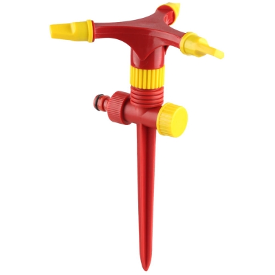 GRINDA GR-P, 3 сопла, на пике, пластиковый, круговой распылитель (8-427610)