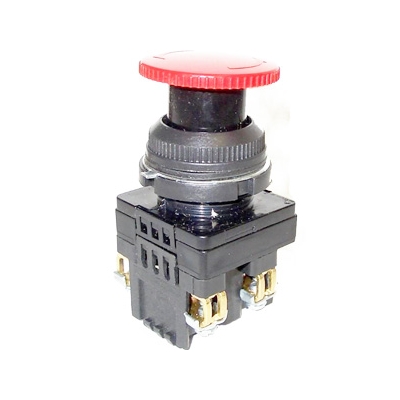 КЕ-131/2, красный, 1з+1р, гриб с фикс., IP40, 10А ,660В (ЭТ)