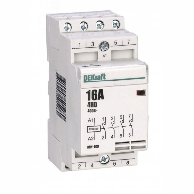 Контактор модульный МК-103 4НО 16А 230В 18053DEK
