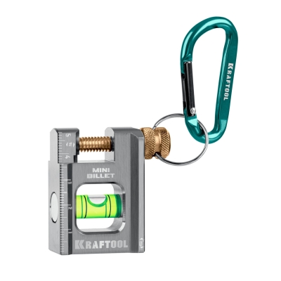 KRAFTOOL BILLET-5 MINI, 50 мм, брусковый магнитный уровень (34791)