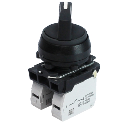 ПЕ-011 исп.1м, 2з, 10А, 660В, рукоятка на 2 положения -45° +45°, IP40 (ЭТ)