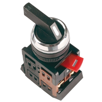 Переключатель ALC-22 на 2 полож. черн. 1з+1р BSW10-ALC-2-K02