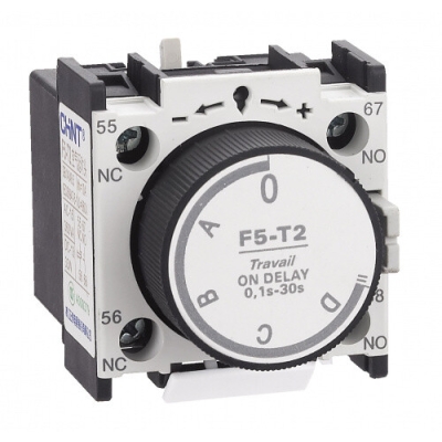Приставка выдержки времени на откл. F5-D4 (10-180с) к контакторам NC1^ NC2 и NXC 258020