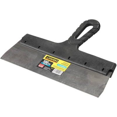 STAYER PROFlat, 300 мм, пластиковая ручка, нержавеющий фасадный шпатель, Professional (1008-30)