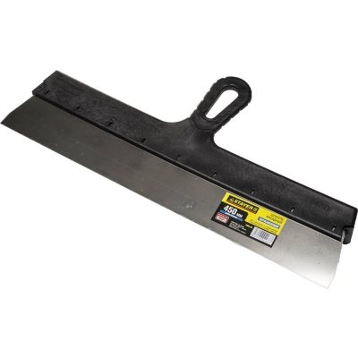 STAYER PROFlat, 450 мм, пластиковая ручка, нержавеющий фасадный шпатель, Professional (1008-45)