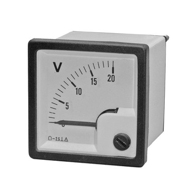 Вольтметр 20В (48Х48)