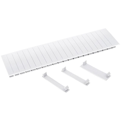 Заглушка 12 мод. бел. YZM10-12-K01