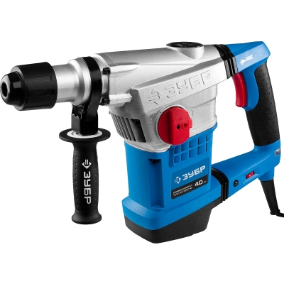 ЗУБР 40 мм, 1250 Вт, АВТ, перфоратор SDS-Max, Профессионал (ЗПМ-40-1250 ЭВК)